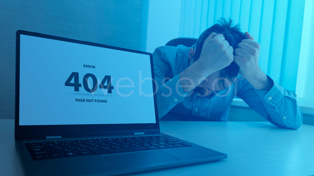 Corregir error 404